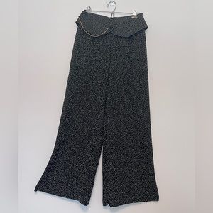 Polka Dot Wide Leg Palazzo Pant